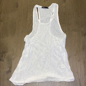 Gypsy 05 White Racerback Top